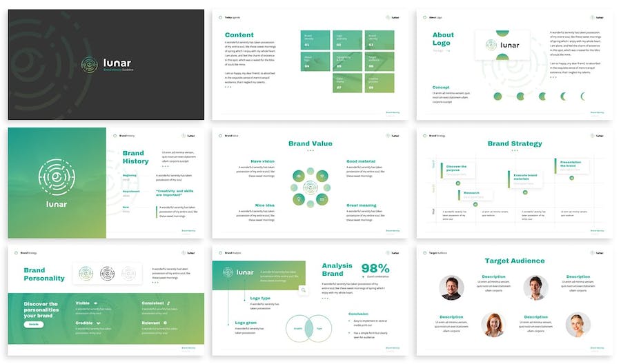 品牌产品手册宣传展示PPT模板 - 顶尖PPT