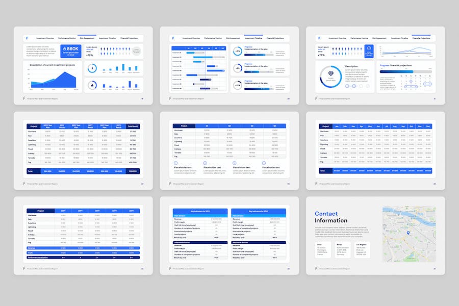 财务金融投资理财报告Keynote模板 - 顶尖PPT
