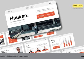 白色极简公司简介PPT模板 - 顶尖PPT