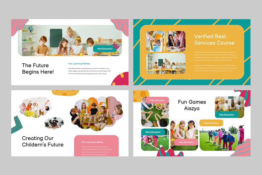 教育机构课程展示PPT模板 - 顶尖PPT