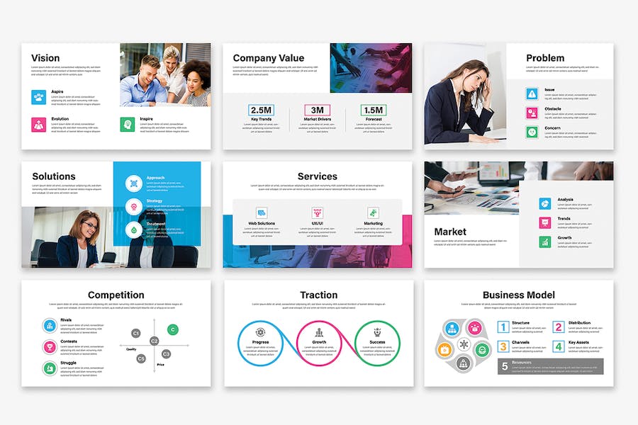 同理心商业推介融资路演PPT模板 - 顶尖PPT