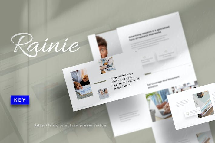 清新简约风商务汇报Keynote模板 - 顶尖PPT