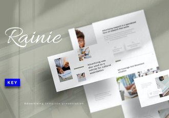 清新简约风商务汇报Keynote模板 - 顶尖PPT