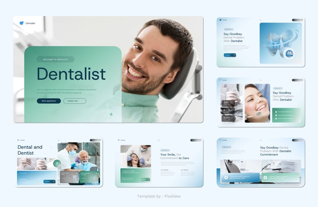 牙科和牙医诊所服务PPT模板 - 顶尖PPT