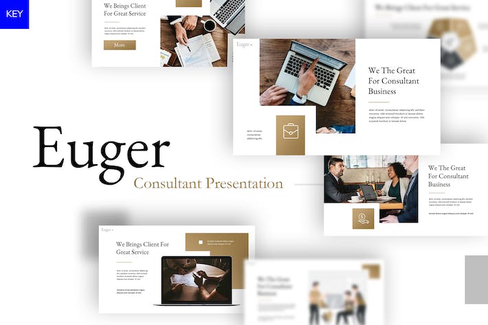 优格创意作品集设计展示Keynote模板 - 顶尖PPT