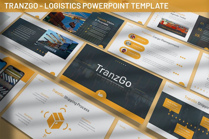 TRANZGO-物流-PowerPoint-模板 - 顶尖PPT
