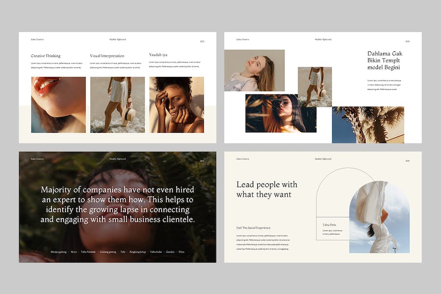 创意美学设计艺术展示PPT模板 - 顶尖PPT