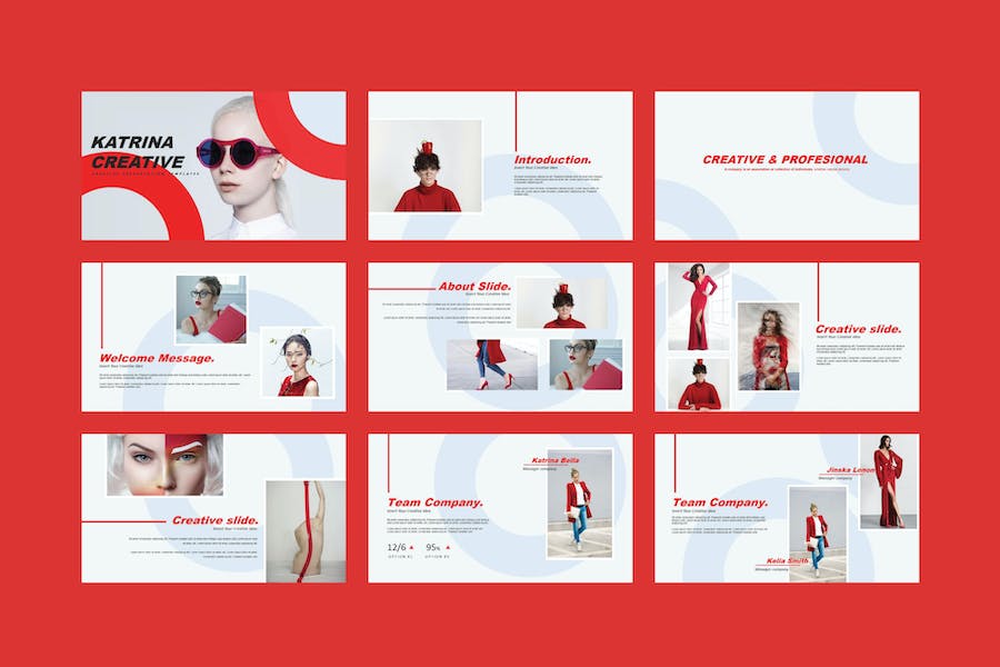 极简风格国外PPT模板 - 顶尖PPT