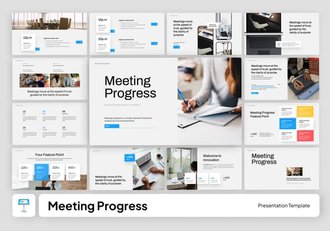 会议进展主题keynote模板 - 顶尖PPT