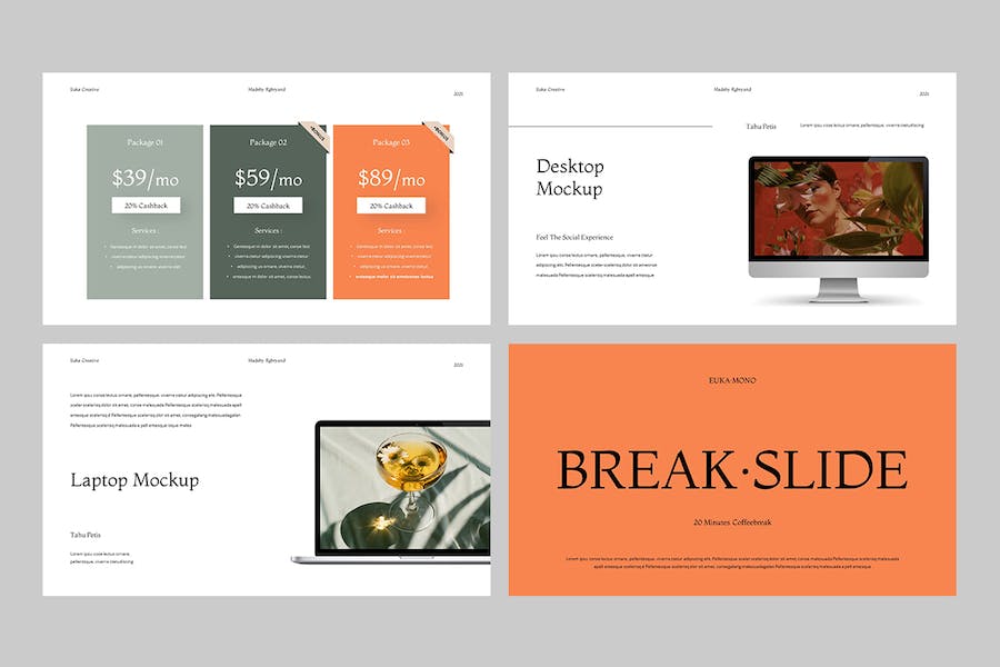 创意美学设计艺术展示PPT模板 - 顶尖PPT