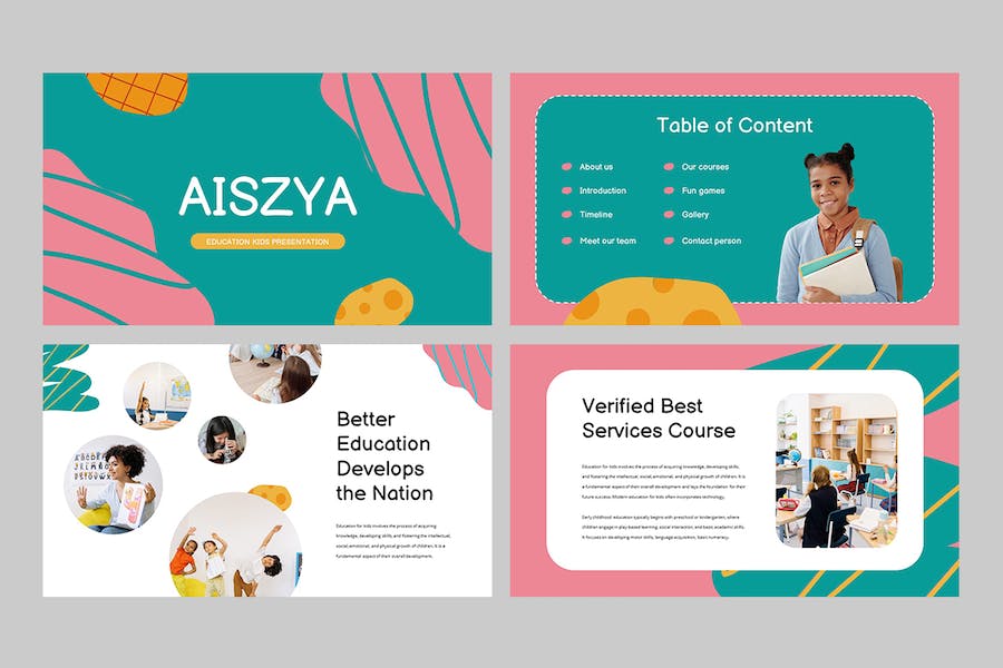 教育机构课程展示PPT模板 - 顶尖PPT