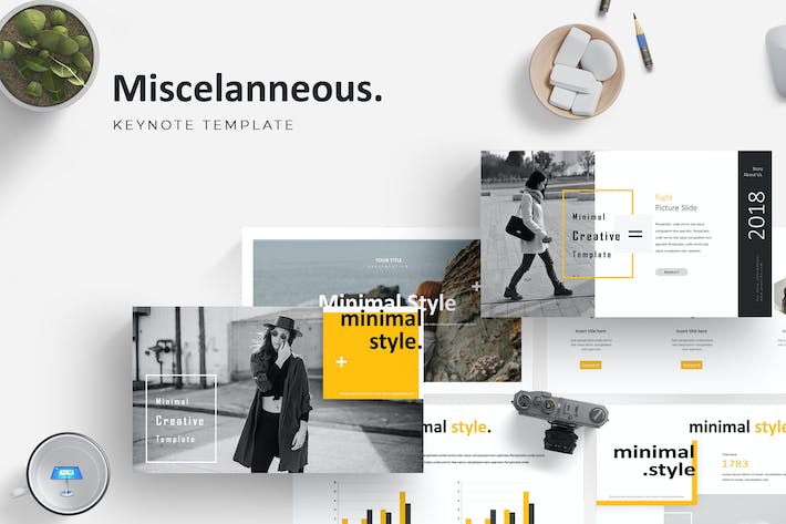 创意商业计划项目融资Keynote模板 - 顶尖PPT