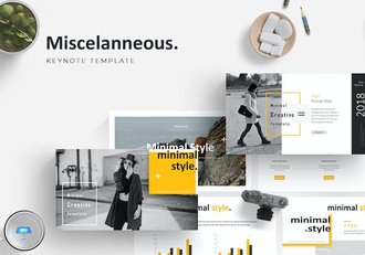 创意商业计划项目融资Keynote模板 - 顶尖PPT