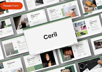 简约欧美商务多用途PPT模板 - 顶尖PPT