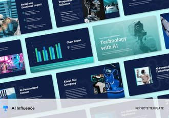 人工智能影响力keynote模板 - 顶尖PPT