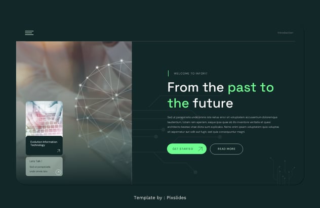 云计算人工智能大数据信息技术keynote模板 - 顶尖PPT