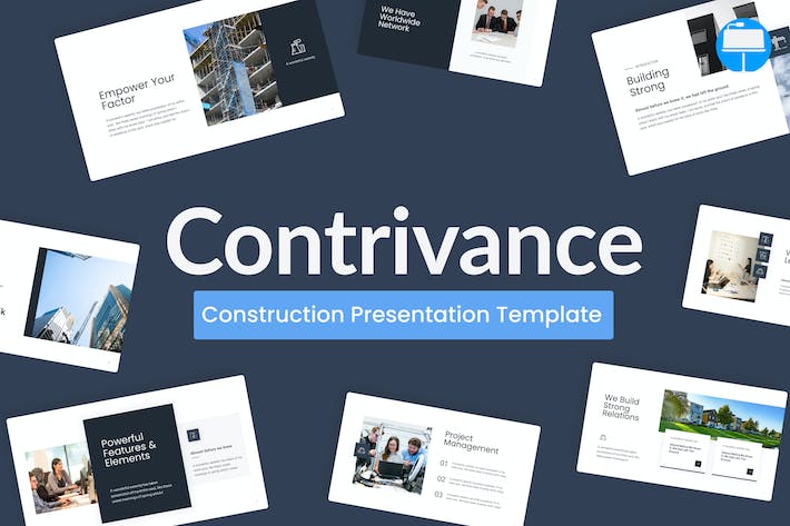 创意工程建造工地建筑年计划总结汇报主题keynote模板 - 顶尖PPT