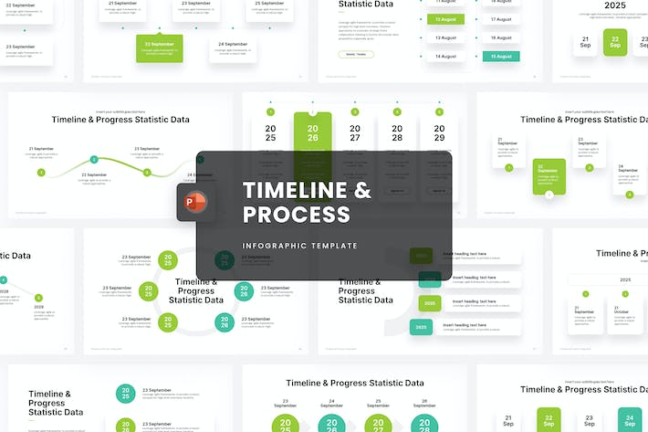 流程时间线规划展示PPT模板 - 顶尖PPT