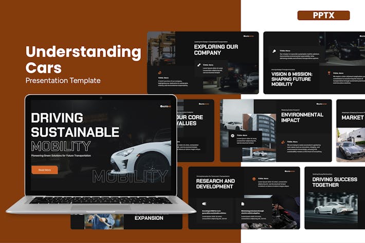 汽车行业维修保养PPT模板 - 顶尖PPT