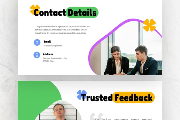 活动绩效细分keynote模板 - 顶尖PPT