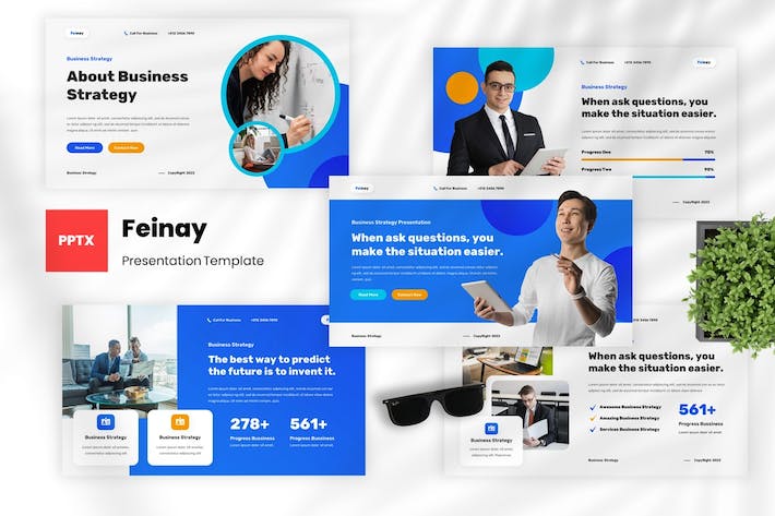 商业战略规划执行方案PPT模板 - 顶尖PPT