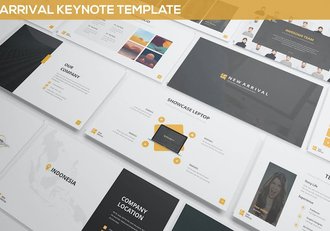 高端商务差旅出行规划Keynote模板 - 顶尖PPT