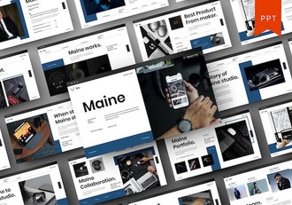 商务项目规划推介融资计划书PPT模板 - 顶尖PPT