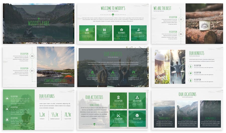 创意设计讲述展示品牌推广Keynote模板 - 顶尖PPT