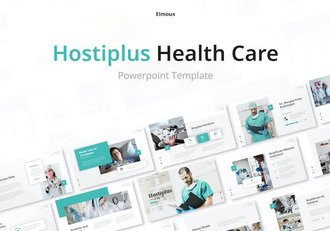 医院医疗保健品牌服务介绍PPT模板 - 顶尖PPT