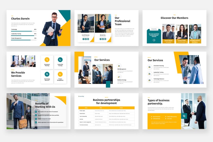 商业计划职位规划keynote模板 - 顶尖PPT