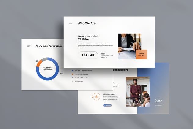 商业业务工作总结报告Keynote模板 - 顶尖PPT
