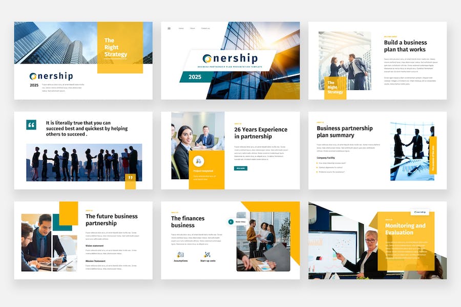 商业计划职位规划keynote模板 - 顶尖PPT