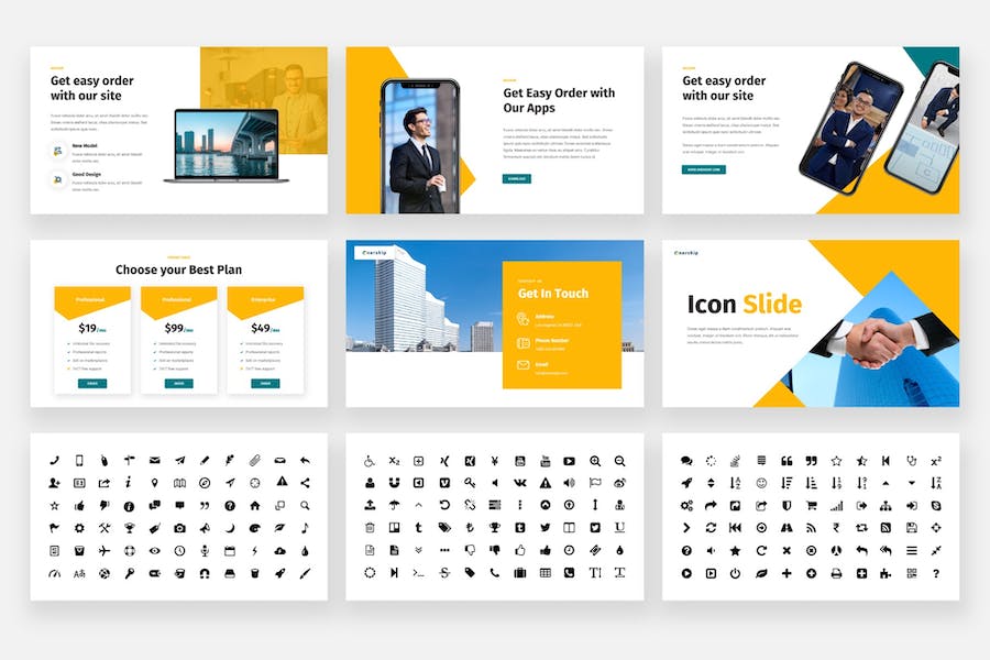 商业计划职位规划keynote模板 - 顶尖PPT