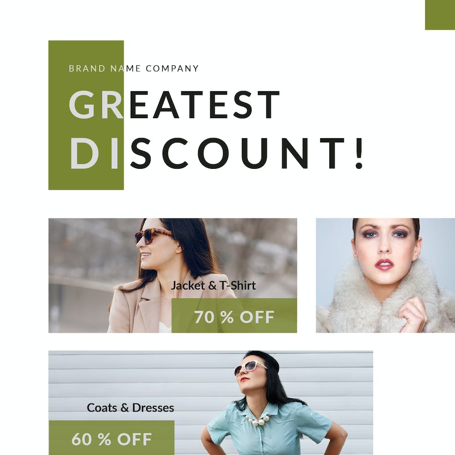 Instagram风格美食摄影作品集PPT模板 - 顶尖PPT