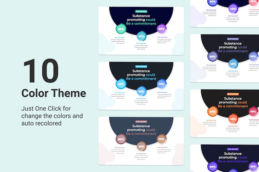 国外设计数字营销代理高端业务展示PPT模板 - 顶尖PPT