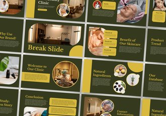 皮肤美容诊所PPT模板 - 顶尖PPT