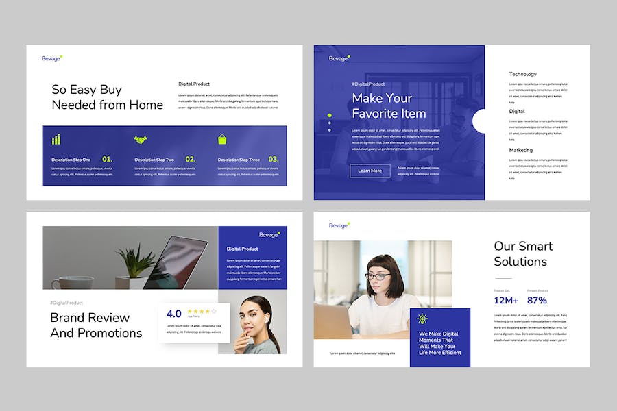 商务市场营销keynote模板 - 顶尖PPT