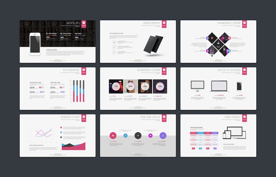 创意商业合作年计划总结汇报通用keynote模板 - 顶尖PPT