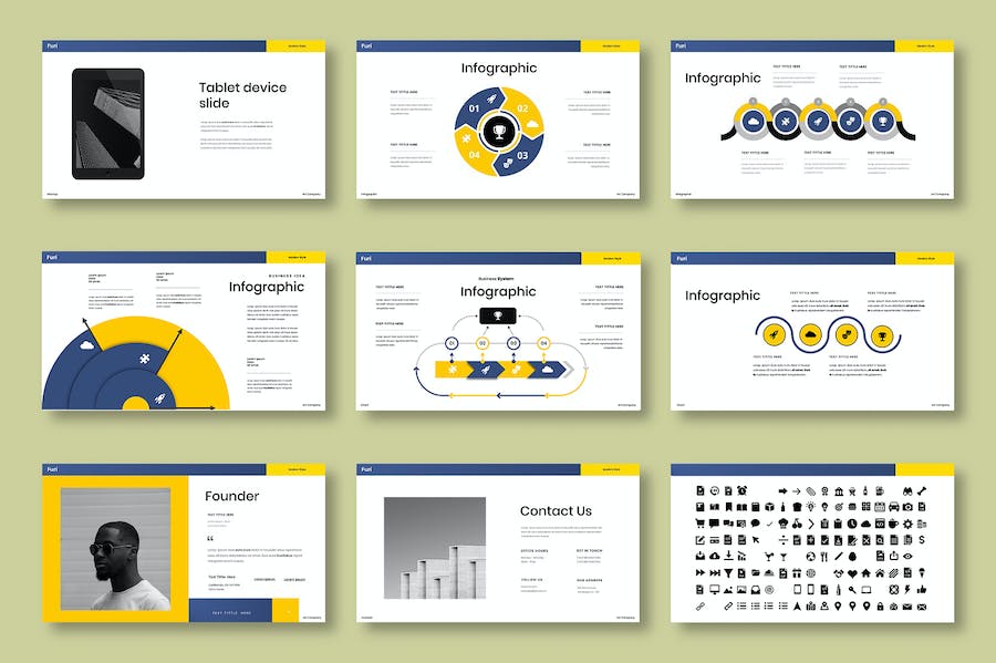 创意商务设计演讲产品推介方案Keynote模板 - 顶尖PPT