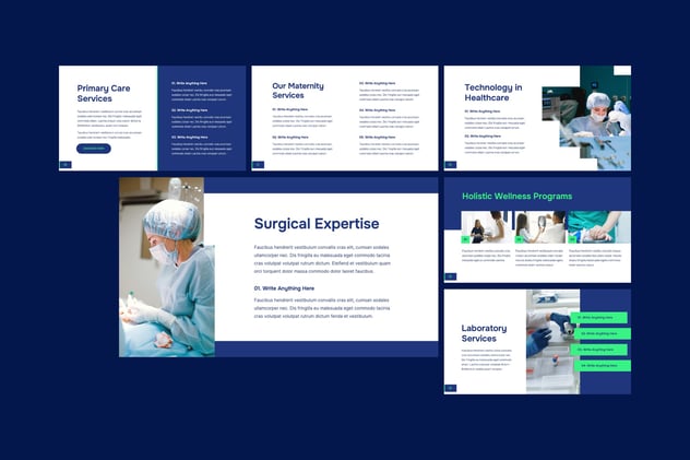 医学研究医疗中心介绍展示PPT模板 - 顶尖PPT