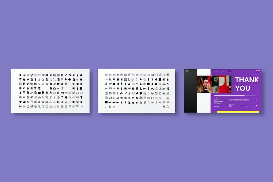 多彩图片展示商务提案Keynote模板 - 顶尖PPT