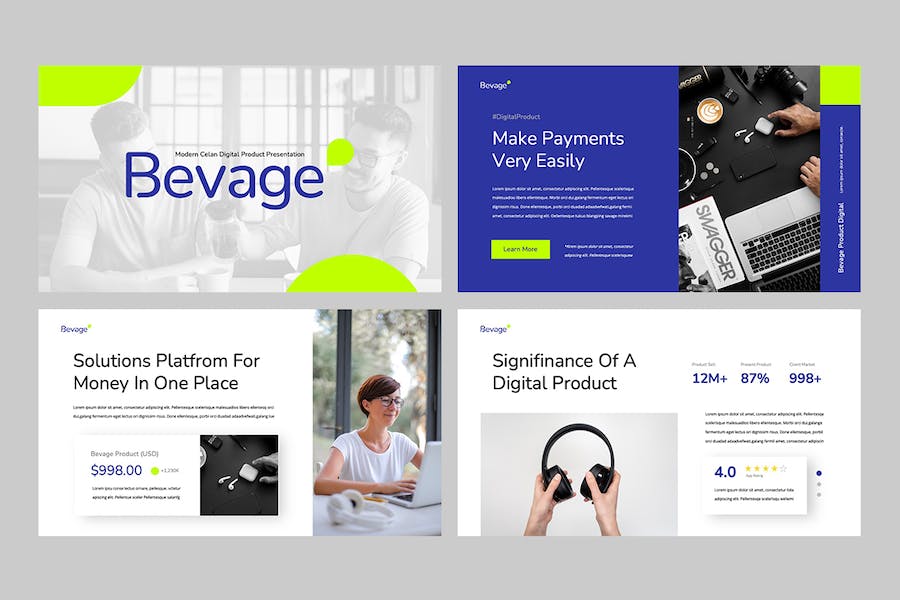 商务市场营销keynote模板 - 顶尖PPT