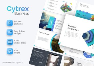 业务计划业务合作创意图形PPT模板 - 顶尖PPT