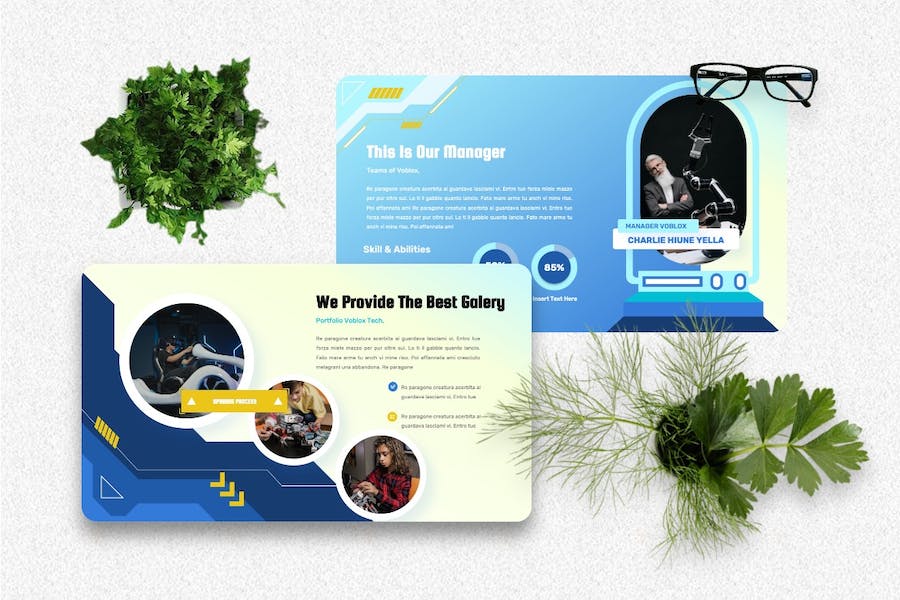 科技产品介绍技术方案演示PPT模板 - 顶尖PPT