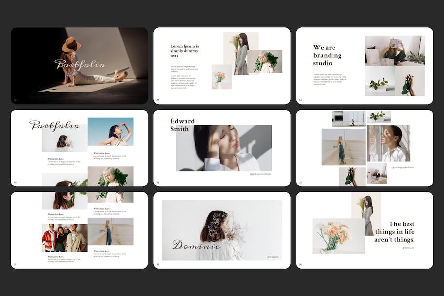 品牌推广指导方针keynote模板 - 顶尖PPT