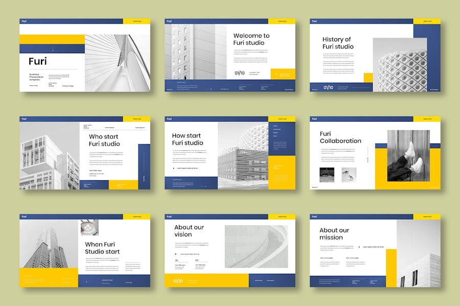 创意商务设计演讲产品推介方案Keynote模板 - 顶尖PPT