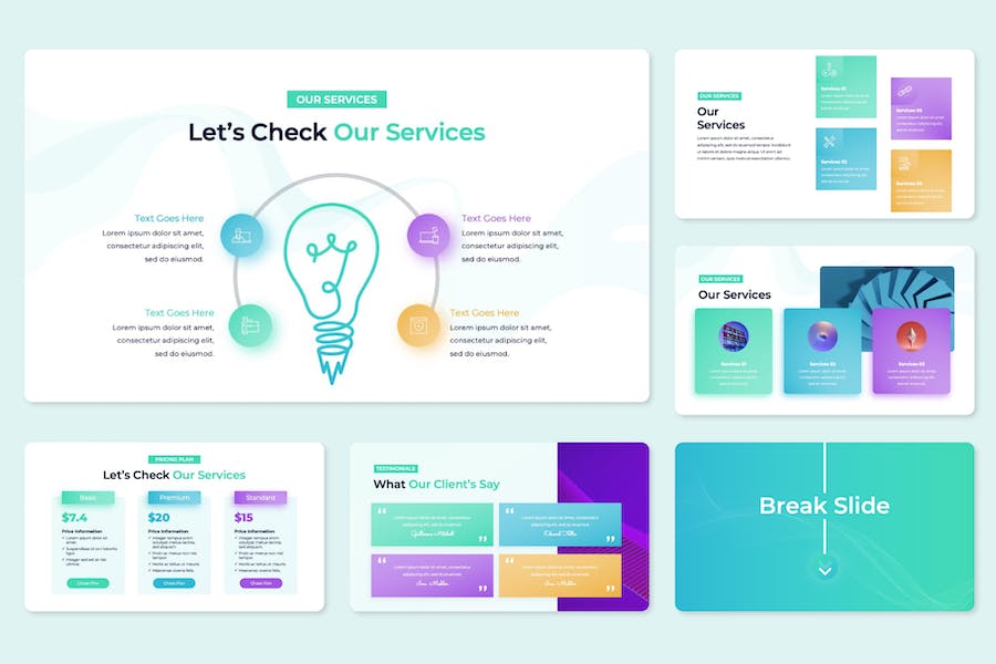 国外设计数字营销代理高端业务展示PPT模板 - 顶尖PPT