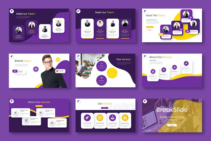 大气精美企业合作商业计划团队介绍产品营销策划通用PPT模板 - 顶尖PPT