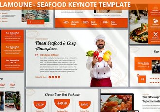 营销方案图表展示讲述Keynote模板 - 顶尖PPT