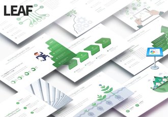 欧美高端商务数据图形keynote模板 - 顶尖PPT